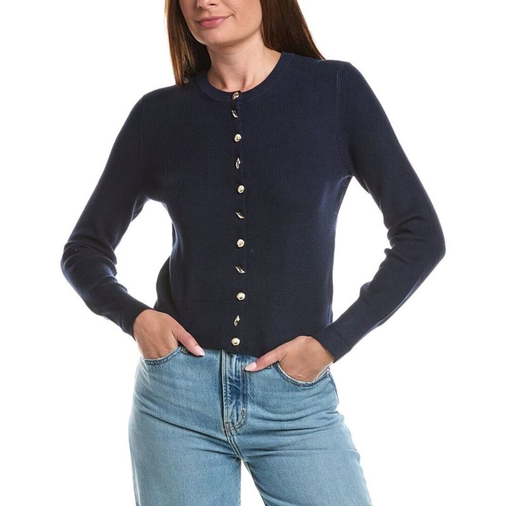 Cece Womens  Cardigan, Navy
